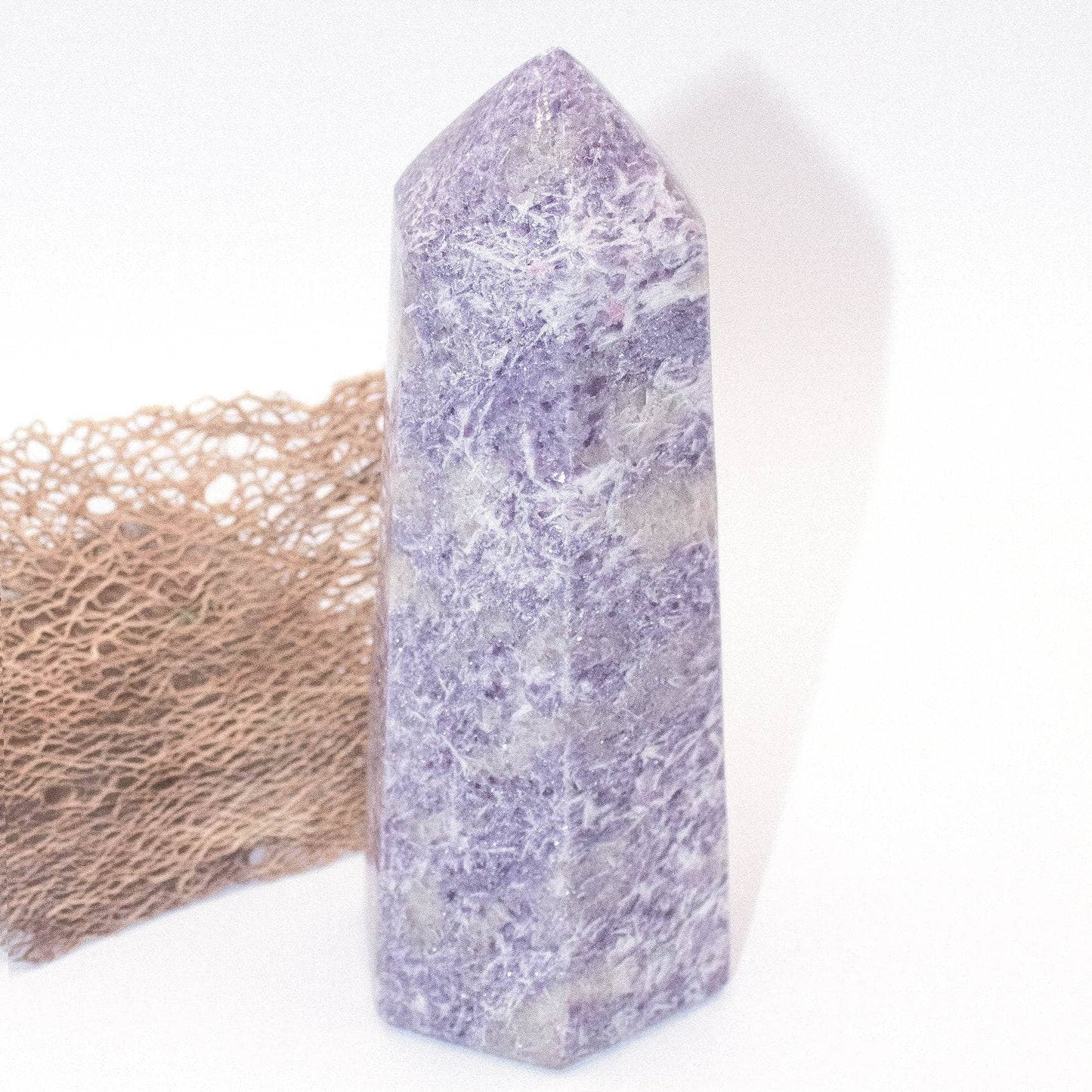 Lepidolite Obelisk - AAA Premium Quality