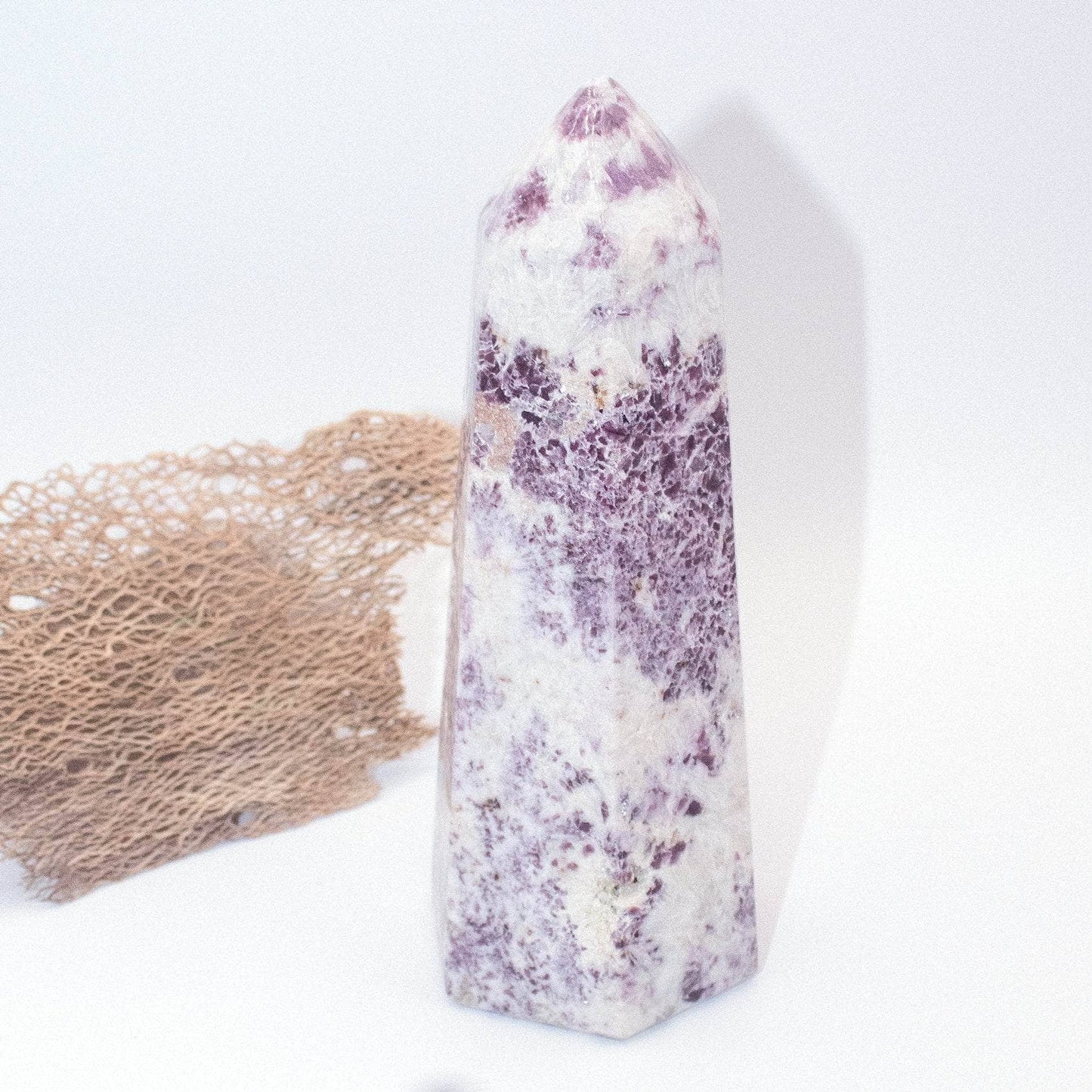 Lepidolite Obelisk - AAA Premium Quality