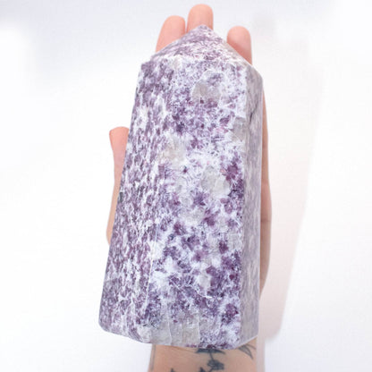 Lepidolite Obelisk - AAA Premium Quality