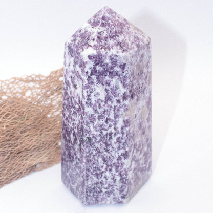 Lepidolite Obelisk - AAA Premium Quality