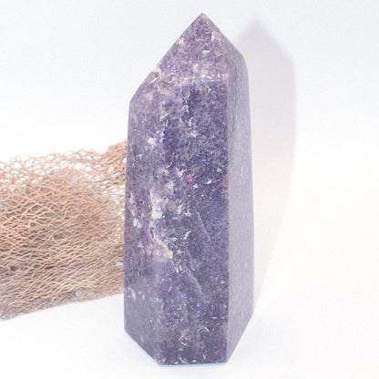 Lepidolite Obelisk - AAA Premium Quality