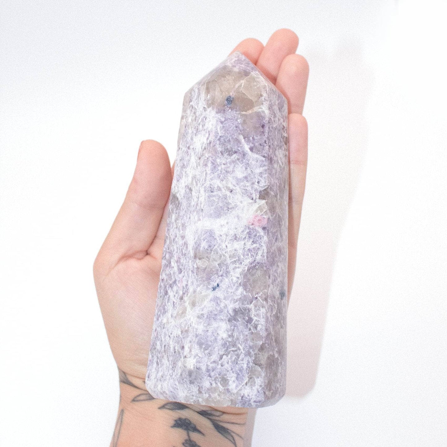 Lepidolite Obelisk - AAA Premium Quality