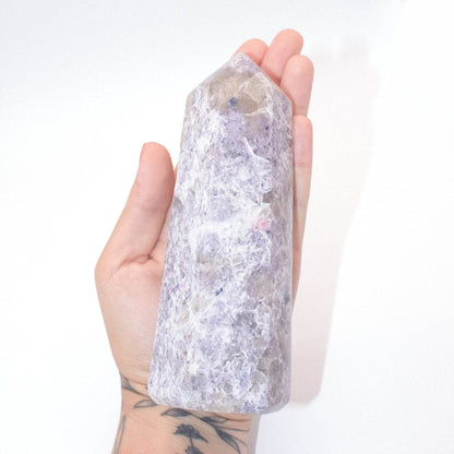 Lepidolite Obelisk - AAA Premium Quality
