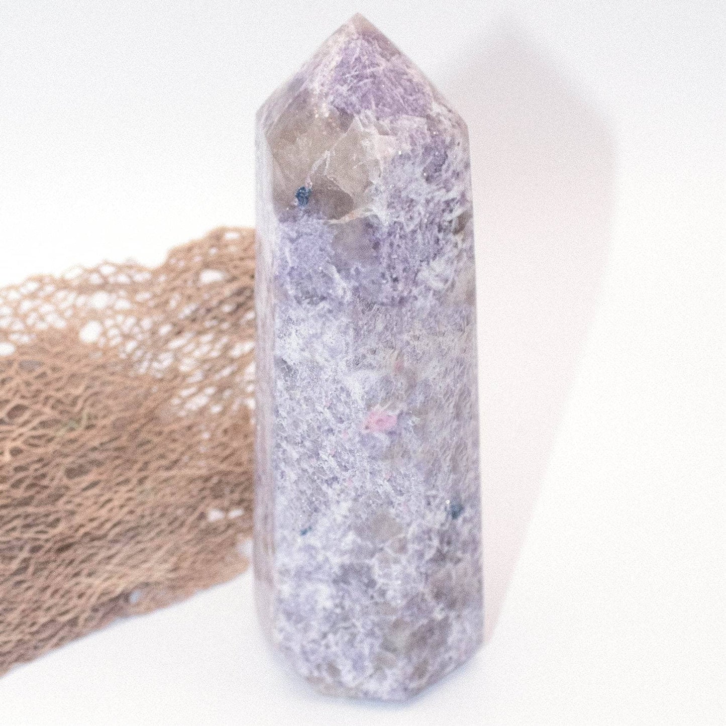 Lepidolite Obelisk - AAA Premium Quality
