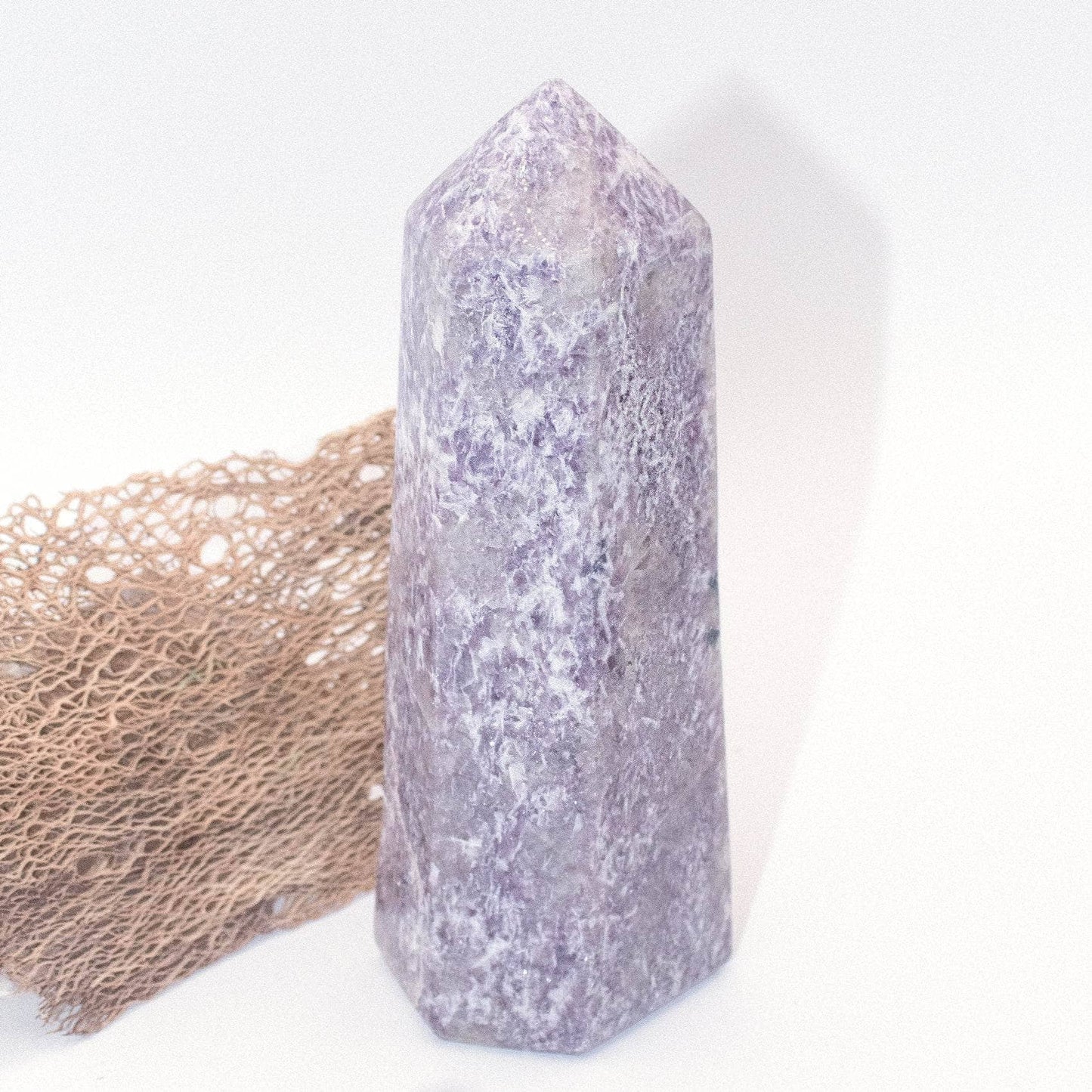 Lepidolite Obelisk - AAA Premium Quality