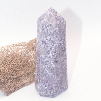 Lepidolite Obelisk - AAA Premium Quality