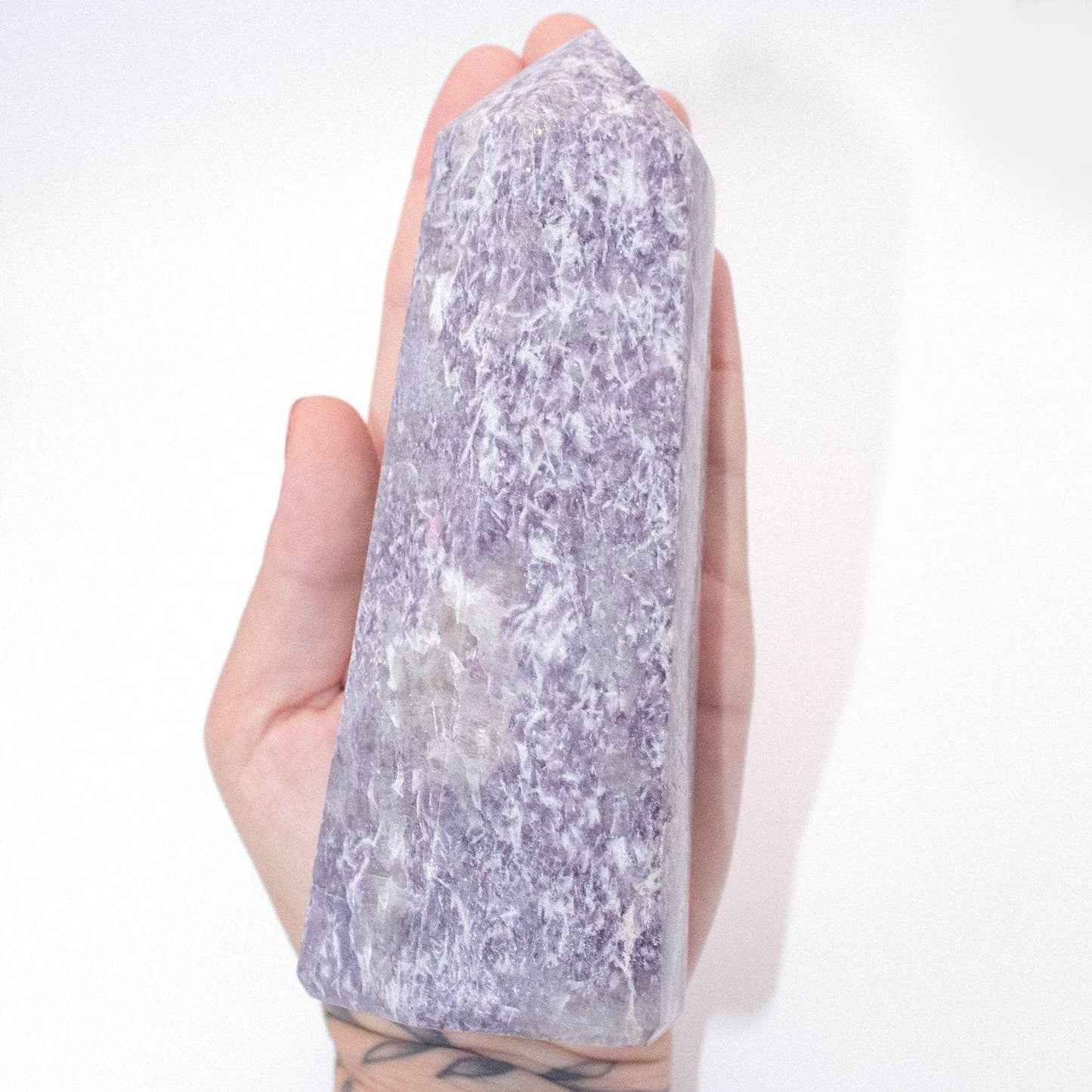 Lepidolite Obelisk - AAA Premium Quality