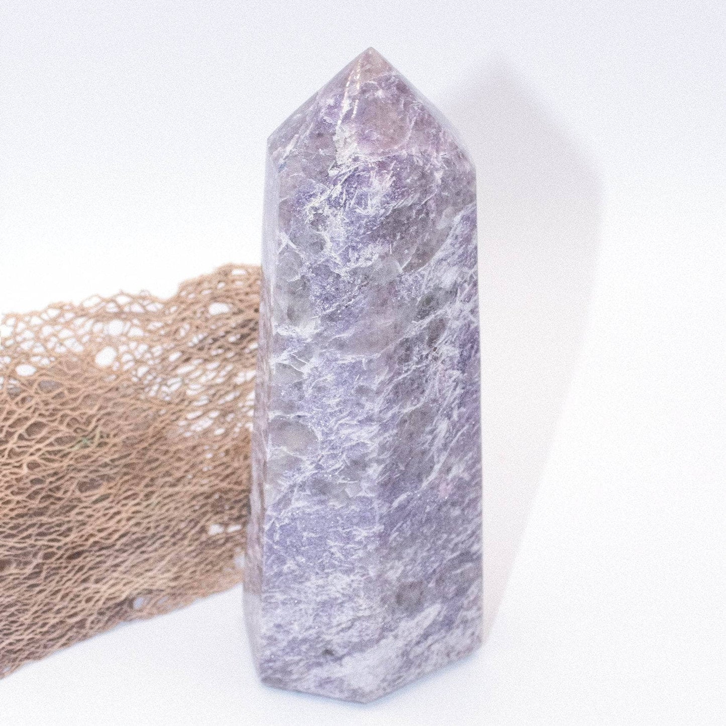 Lepidolite Obelisk - AAA Premium Quality