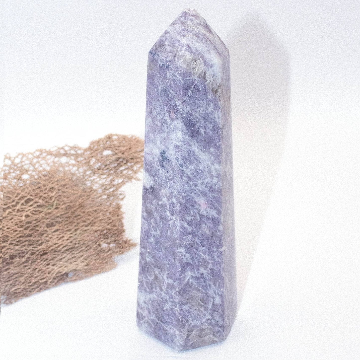 Lepidolite Obelisk - AAA Premium Quality