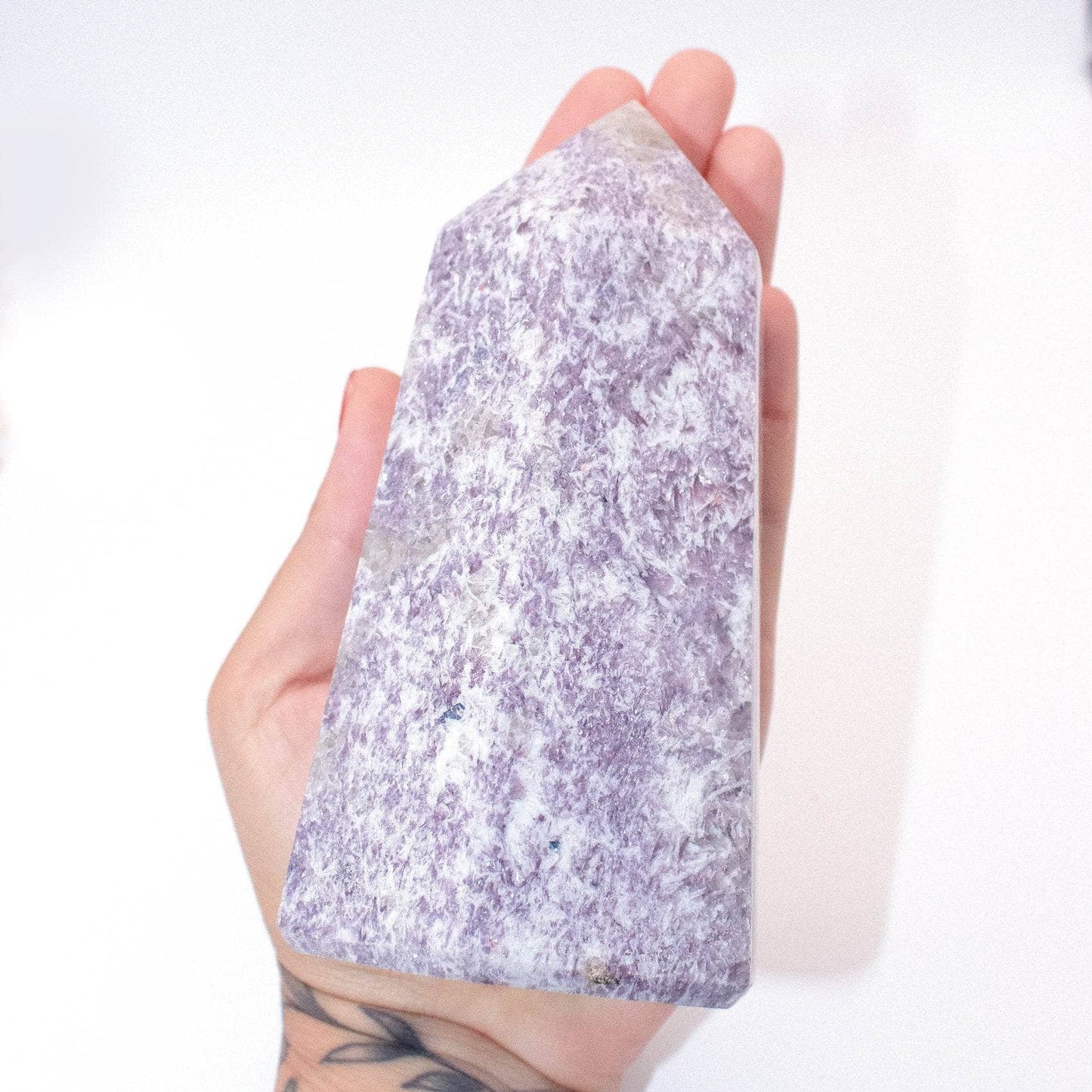 Lepidolite Obelisk - AAA Premium Quality