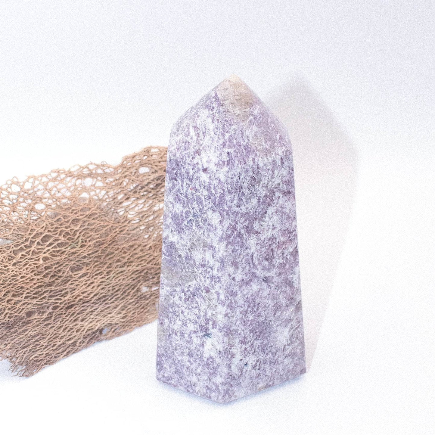 Lepidolite Obelisk - AAA Premium Quality