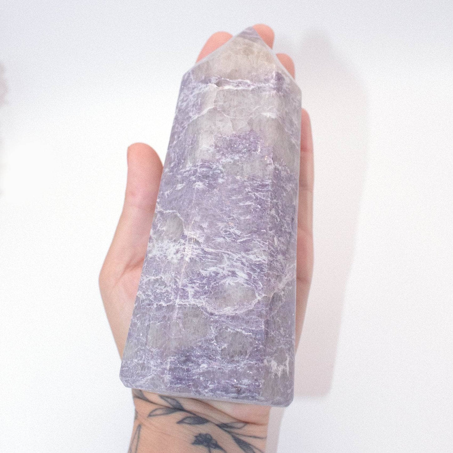 Lepidolite Obelisk - AAA Premium Quality