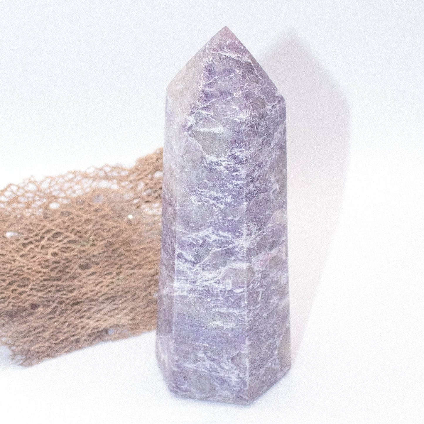 Lepidolite Obelisk - AAA Premium Quality