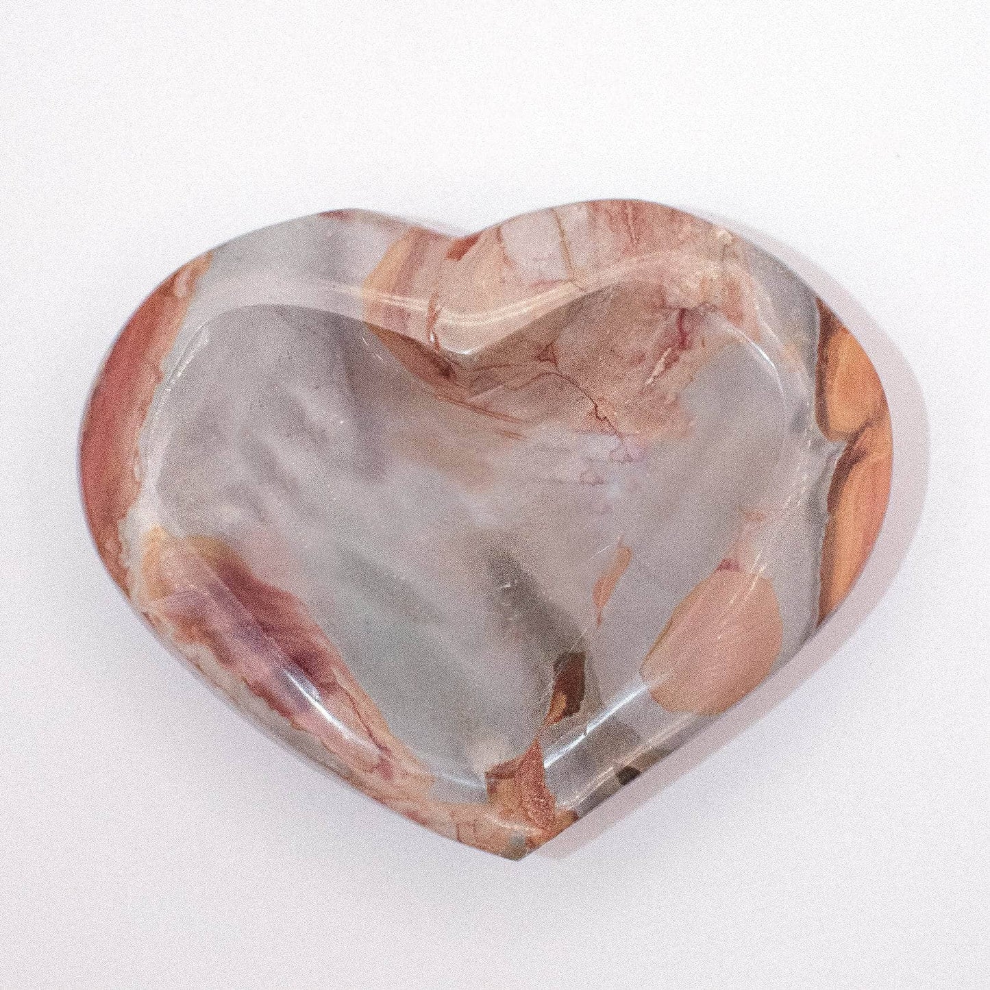 Polychrome Jasper Heart Bowl - 1 of a Kind