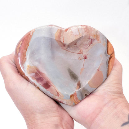Polychrome Jasper Heart Bowl - 1 of a Kind