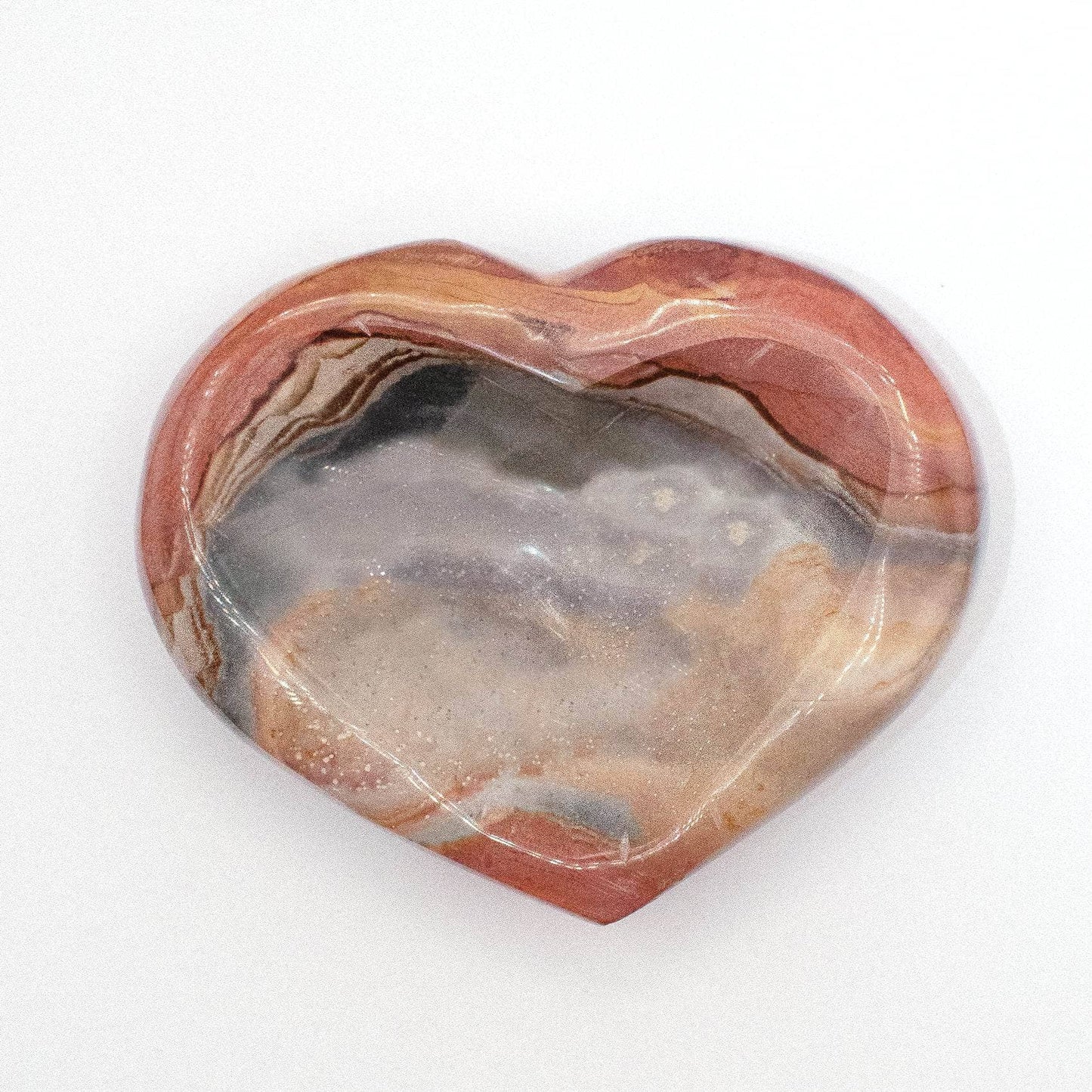 Polychrome Jasper Heart Bowl - 1 of a Kind