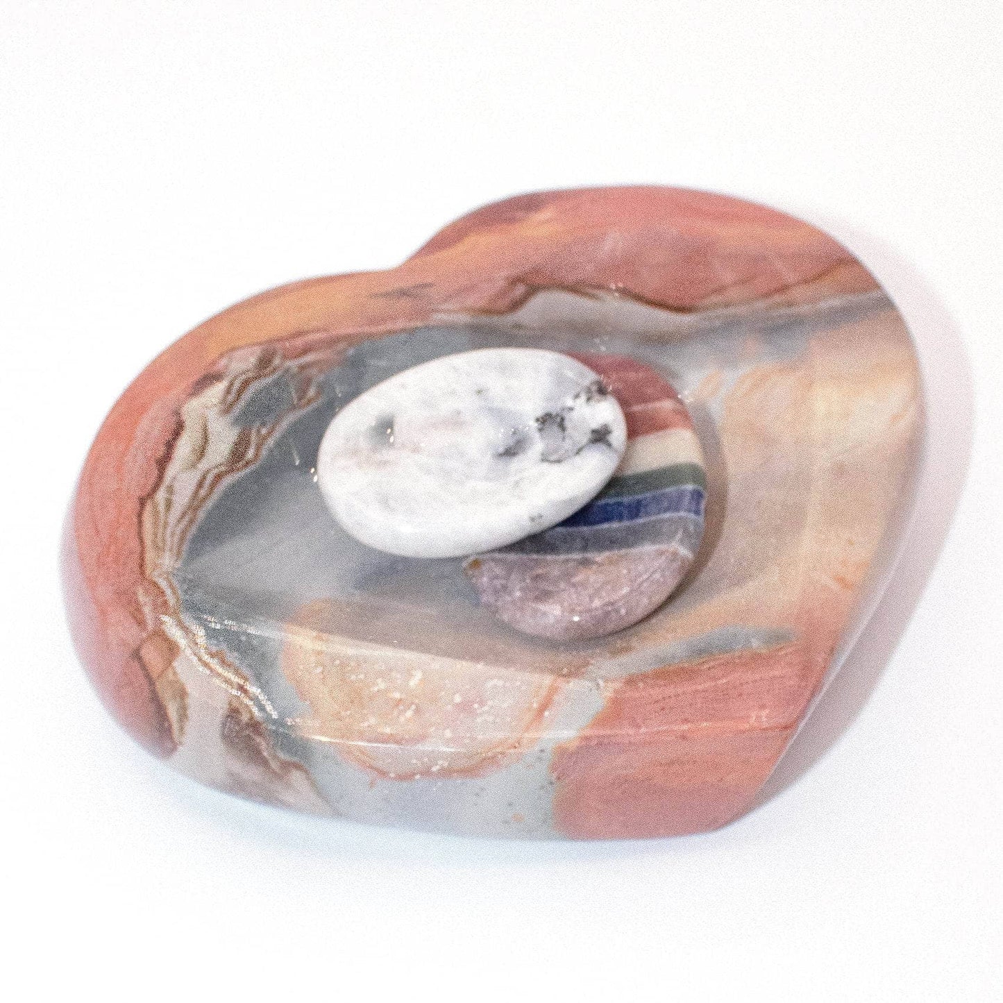 Polychrome Jasper Heart Bowl - 1 of a Kind