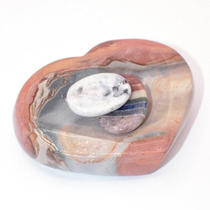 Polychrome Jasper Heart Bowl - 1 of a Kind