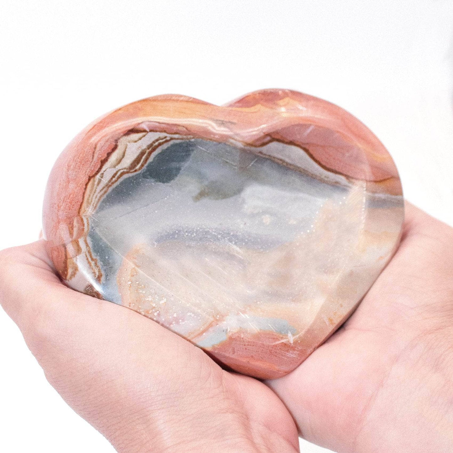 Polychrome Jasper Heart Bowl - 1 of a Kind
