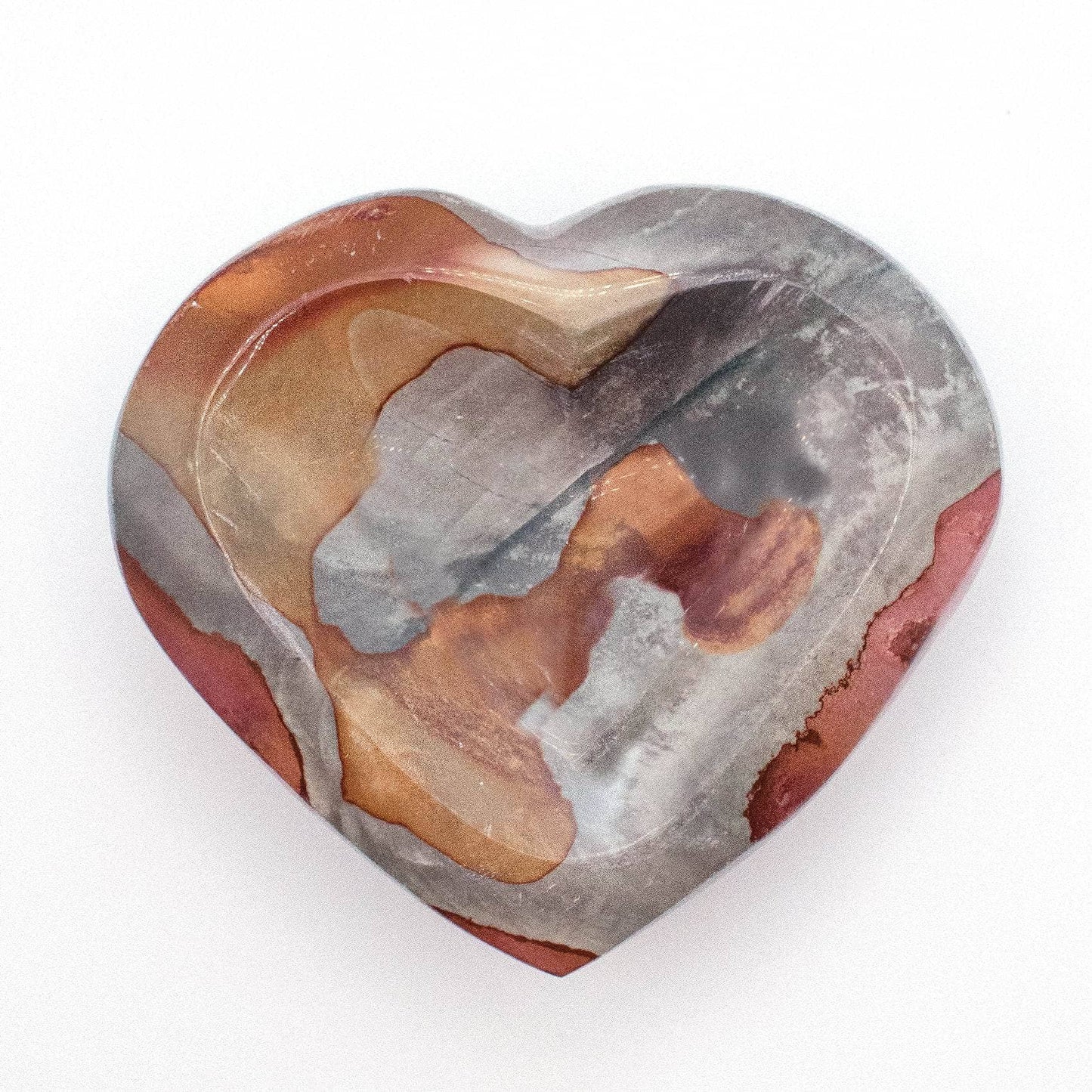 Polychrome Jasper Heart Bowl - 1 of a Kind