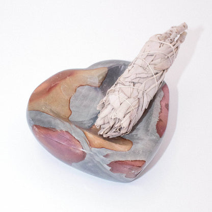 Polychrome Jasper Heart Bowl - 1 of a Kind