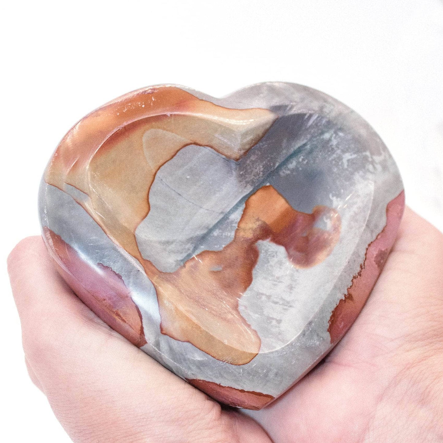 Polychrome Jasper Heart Bowl - 1 of a Kind