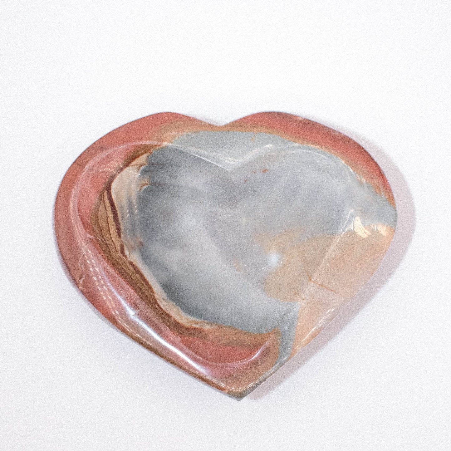 Polychrome Jasper Heart Bowl - 1 of a Kind