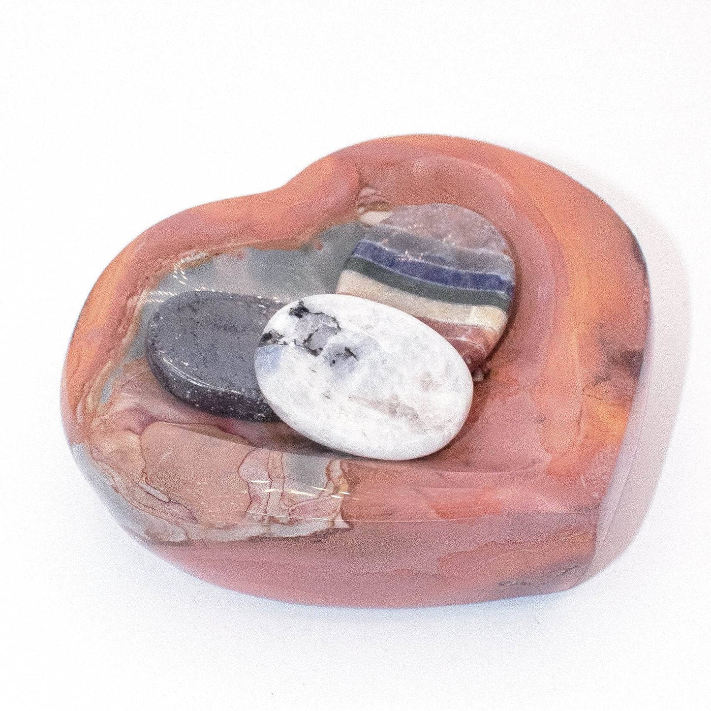 Polychrome Jasper Heart Bowl - 1 of a Kind