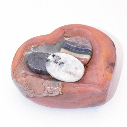 Polychrome Jasper Heart Bowl - 1 of a Kind