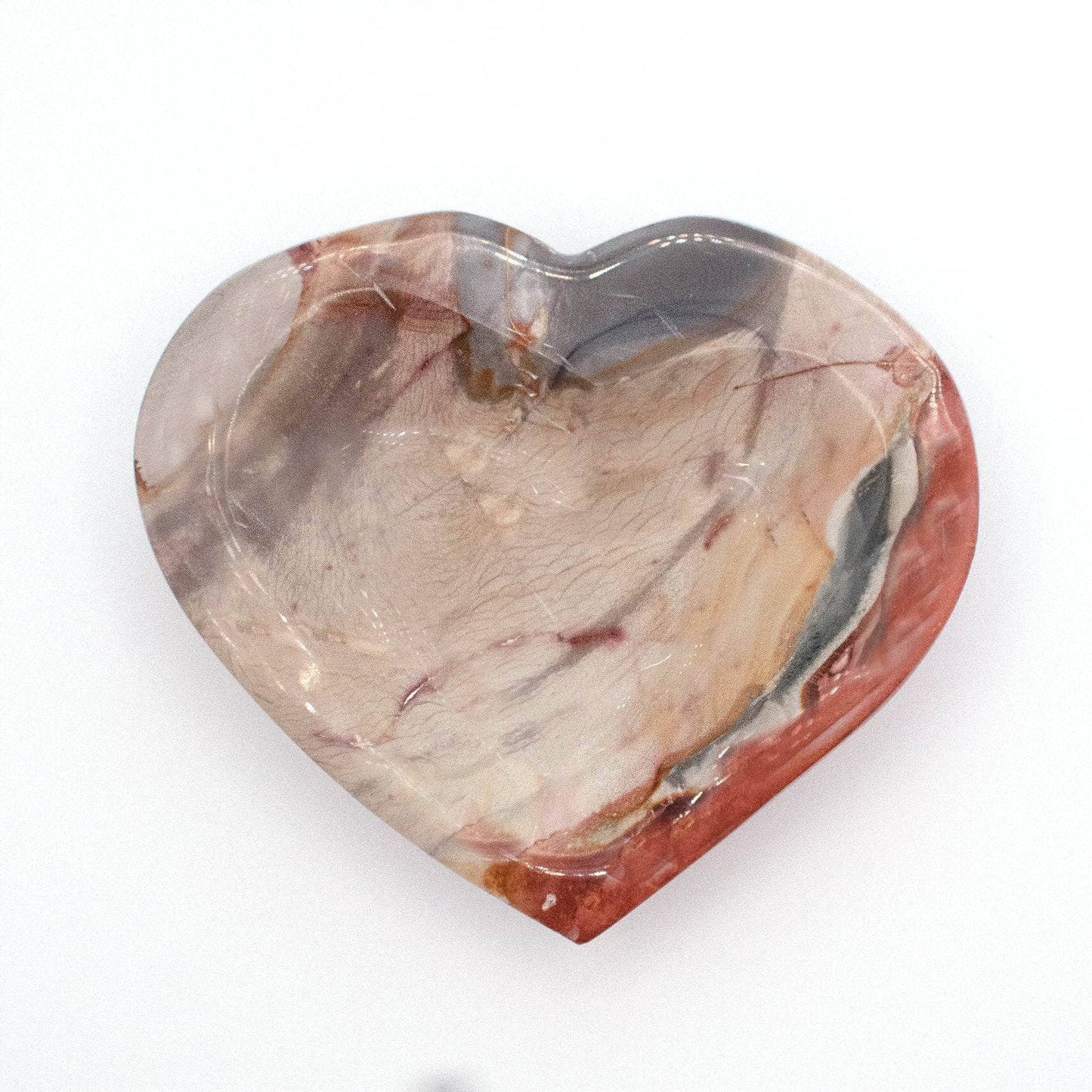 Polychrome Jasper Heart Bowl - 1 of a Kind