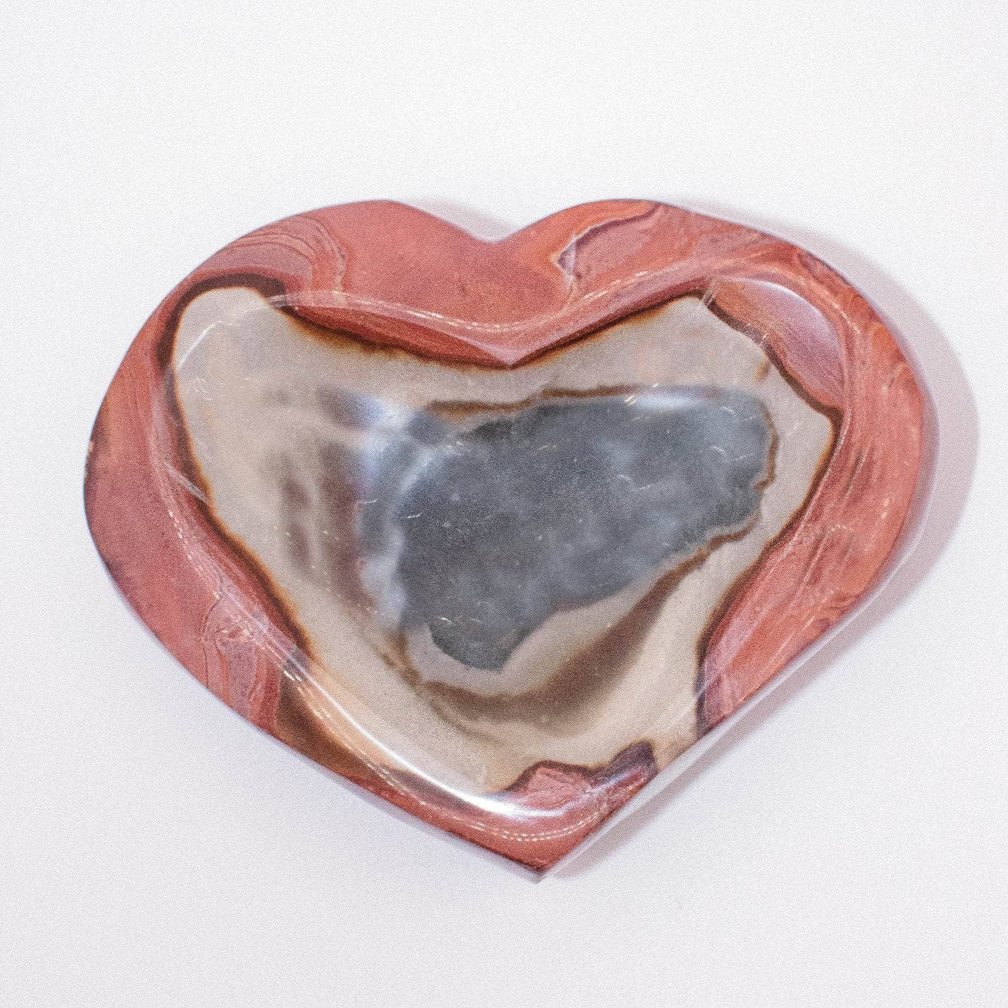 Polychrome Jasper Heart Bowl - 1 of a Kind
