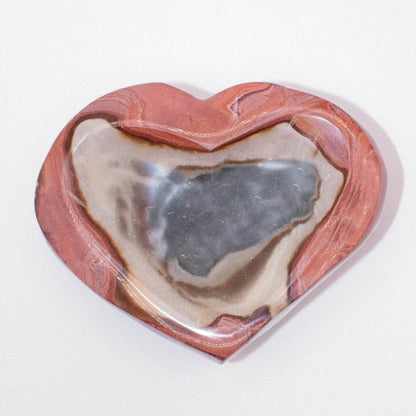 Polychrome Jasper Heart Bowl - 1 of a Kind