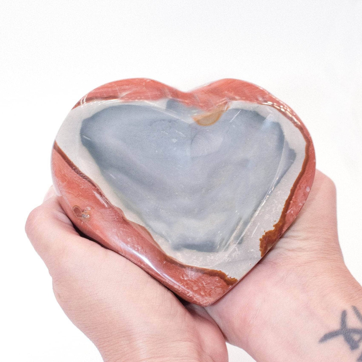 Polychrome Jasper Heart Bowl - 1 of a Kind