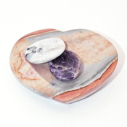 Polychrome Jasper Heart Bowl - 1 of a Kind