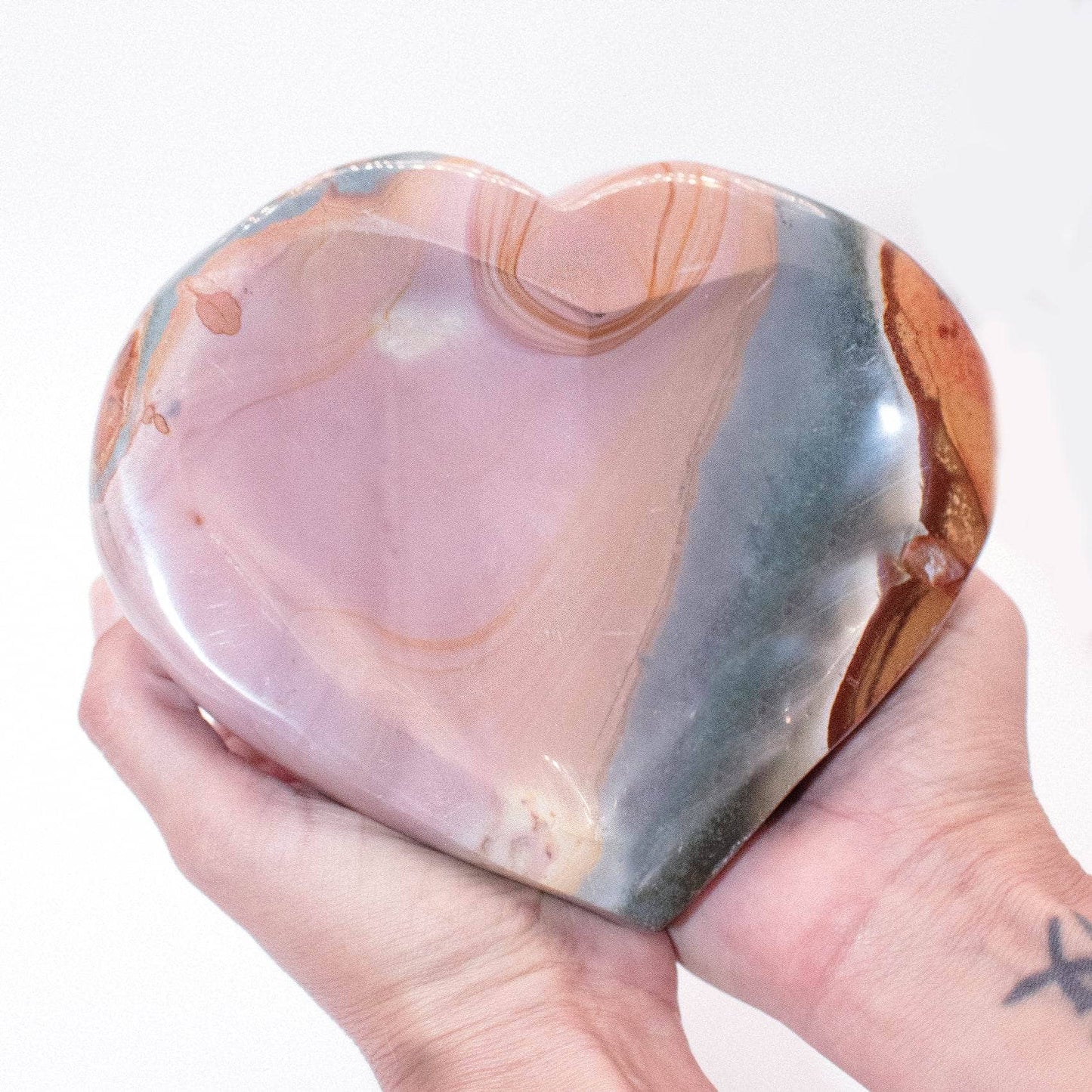 Polychrome Jasper Heart Bowl - 1 of a Kind