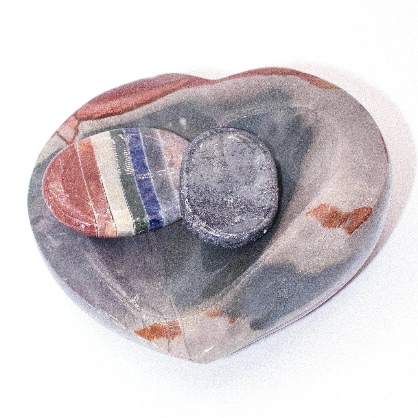 Polychrome Jasper Heart Bowl - 1 of a Kind
