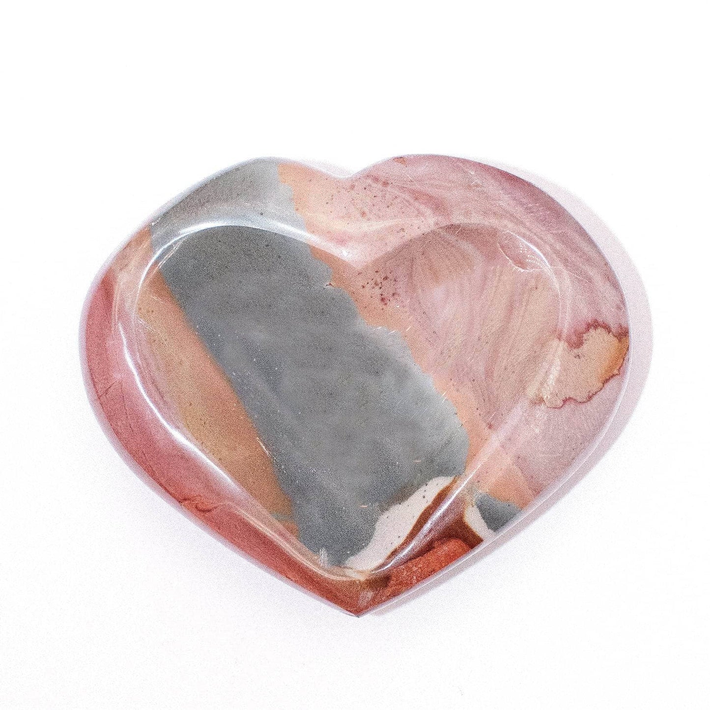 Polychrome Jasper Heart Bowl - 1 of a Kind