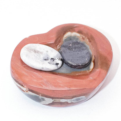 Polychrome Jasper Heart Bowl - 1 of a Kind