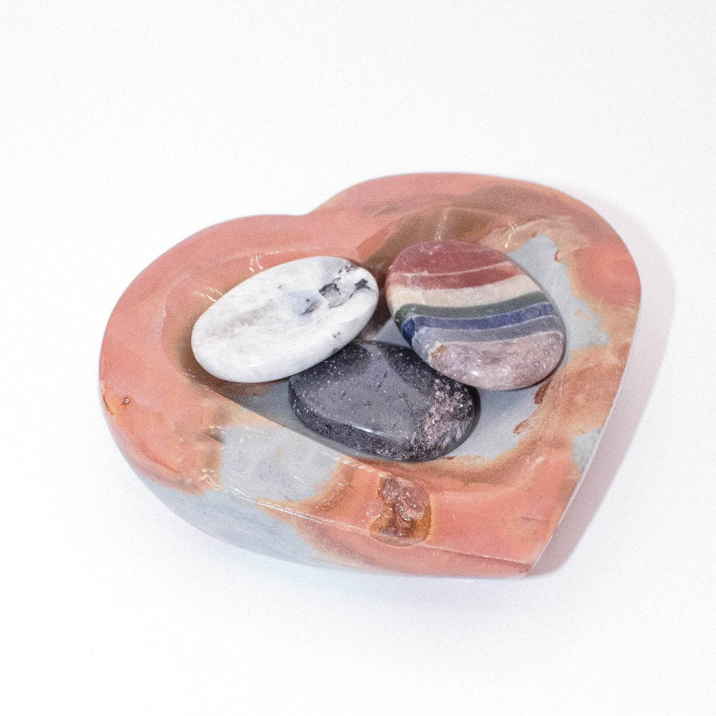 Polychrome Jasper Heart Bowl - 1 of a Kind