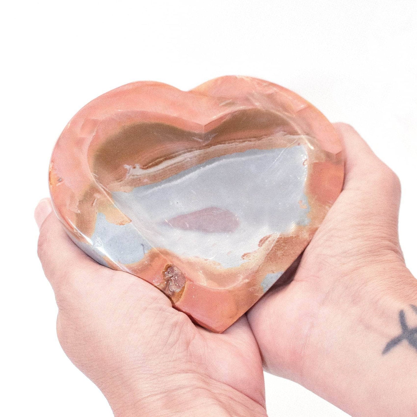 Polychrome Jasper Heart Bowl - 1 of a Kind
