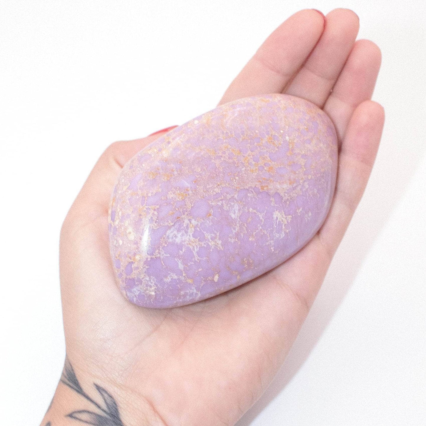 Rare Phosphosiderite Palm Stones - AAA Premium Quality