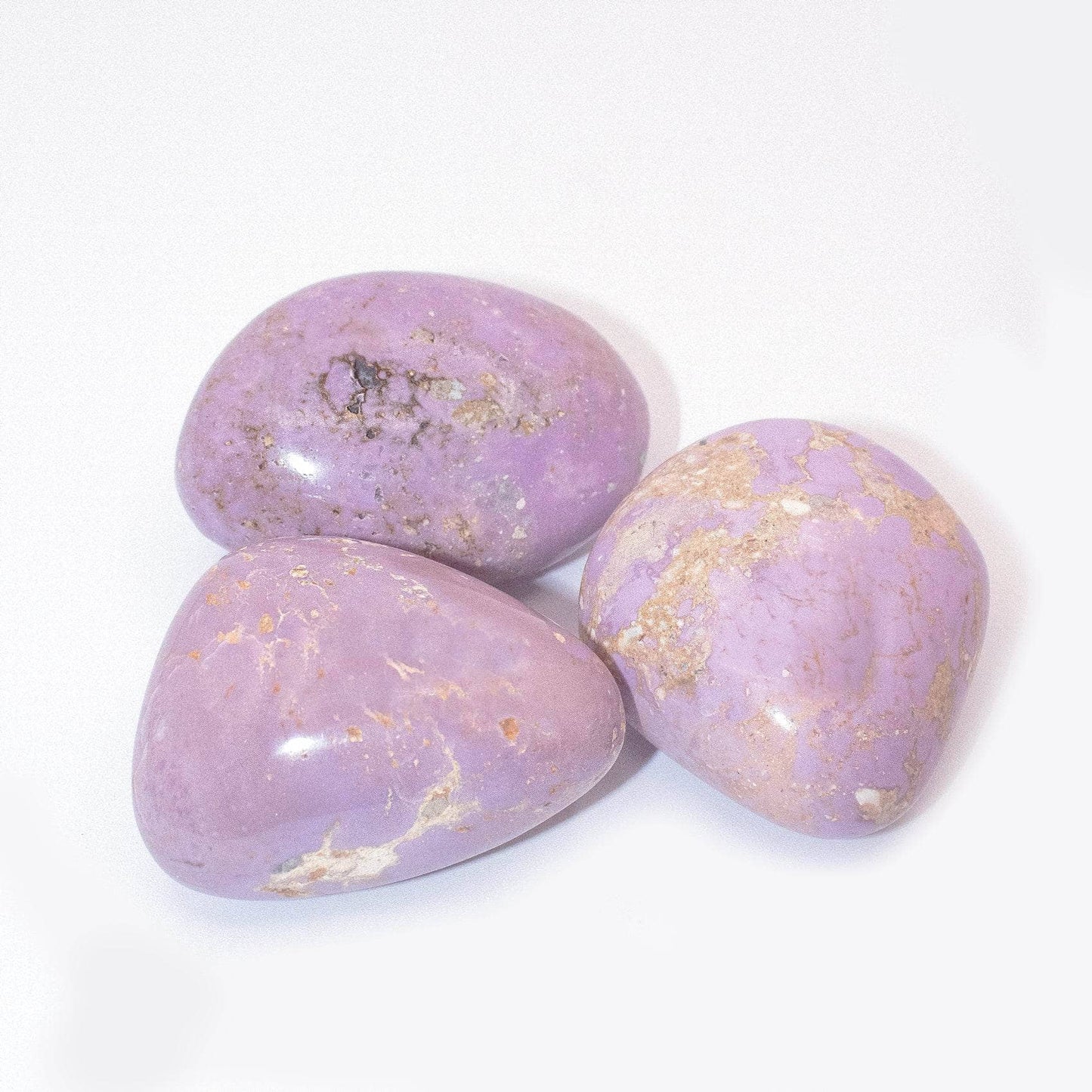Rare Phosphosiderite Palm Stones - AAA Premium Quality