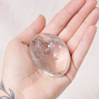 Smoky Quartz Palm Stones - AAA Premium Quality