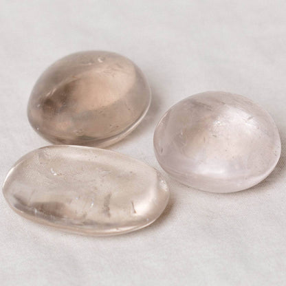 Smoky Quartz Palm Stones - AAA Premium Quality