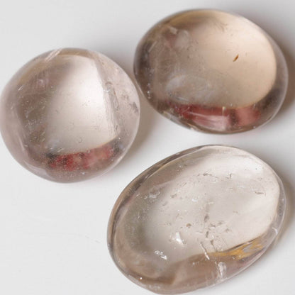 Smoky Quartz Palm Stones - AAA Premium Quality