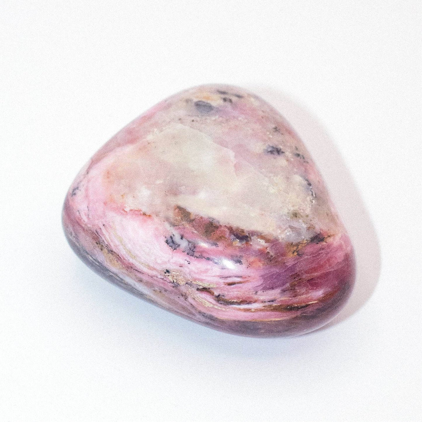 Rare Strawberry Opal Palm Stones - AAA Premium Quality