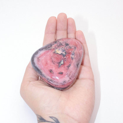 Rare Strawberry Opal Palm Stones - AAA Premium Quality