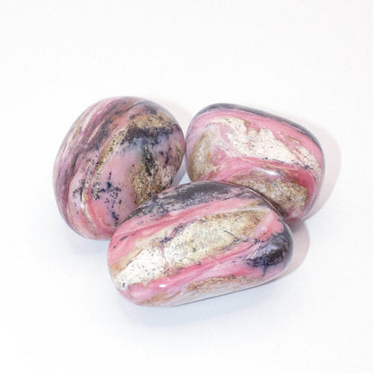 Rare Strawberry Opal Palm Stones - AAA Premium Quality