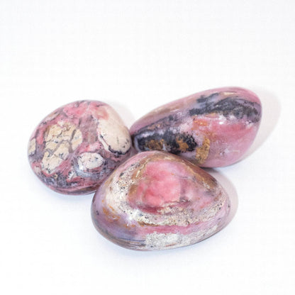 Rare Strawberry Opal Palm Stones - AAA Premium Quality