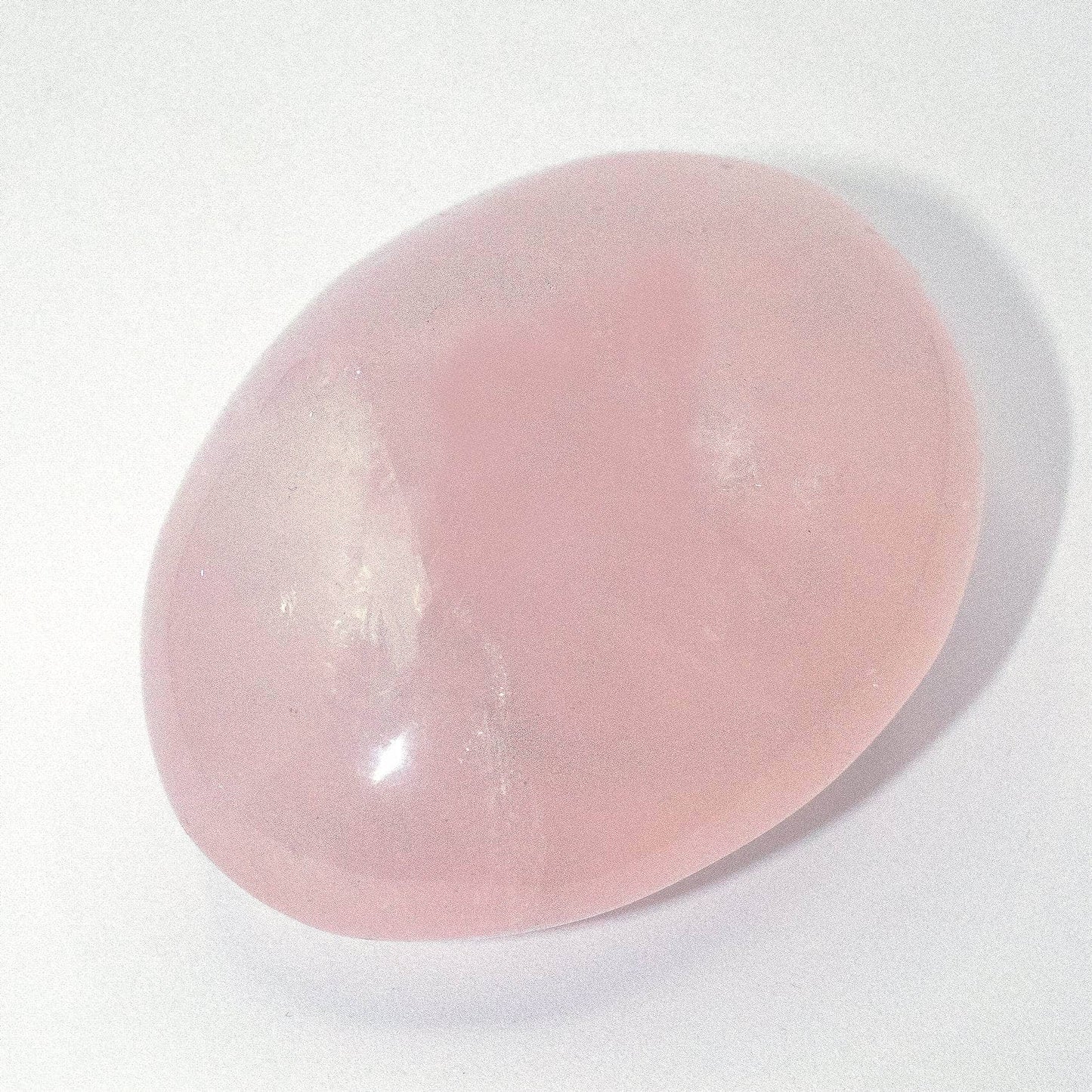 Rose Quartz Palm Stone - AAA Premium Quality
